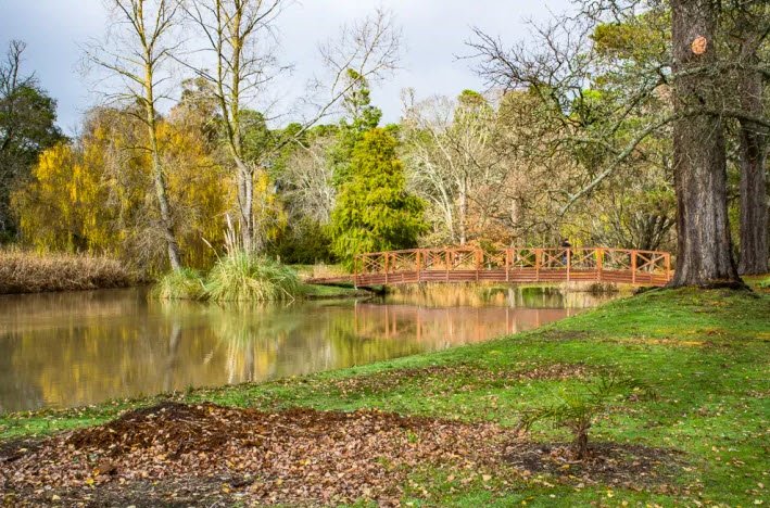 Malmsbury Botanic Garden and Lake, Australia